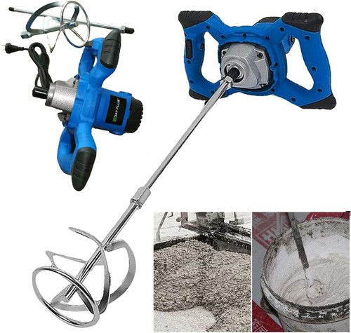 Electric cement paddle mixer - paddle,