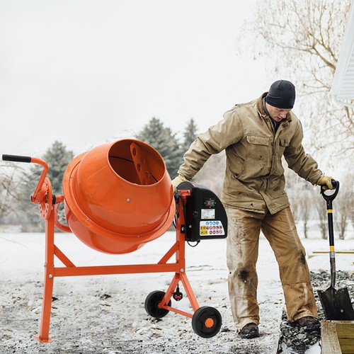 Cement mixer electric 63l - cement,