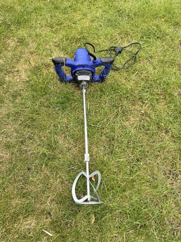 Electric cement paddle mixer - cement,