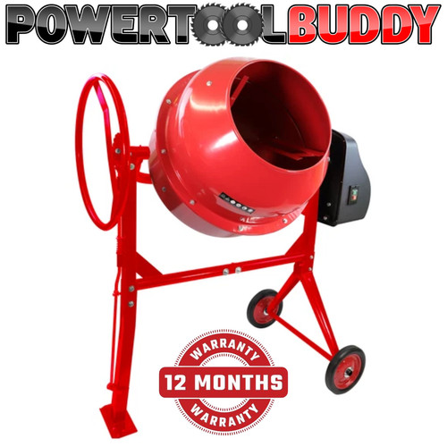 Electric cement mixer - cement,