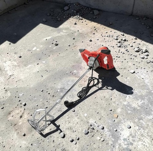 Electric cement mixer - cement, 2100w
