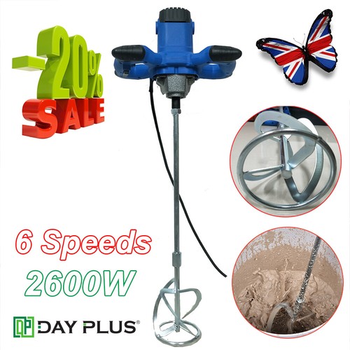 2600w electric plaster paddle - 2600w,