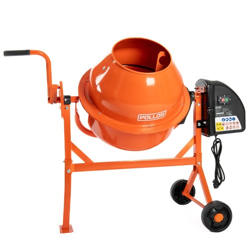 Electric cement concrete mixer - cement,